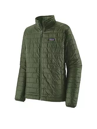 PATAGONIA | Chaqueta de aislamiento Nano Puff para hombre | dunkelgrün
